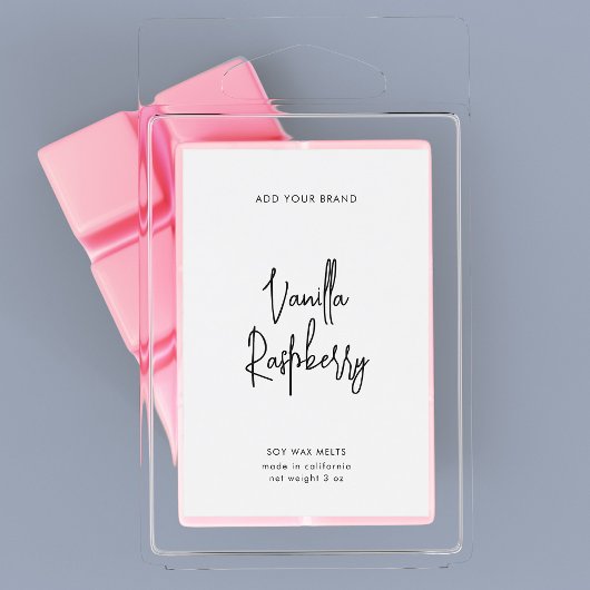 編集可能カラースクリプトミニマリスト製品ラベル ワインラベル