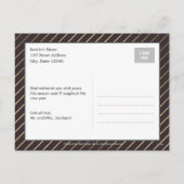 編集可能カラーメリーリーイバーアフターホリデーポストカード シーズンポストカード (裏面)