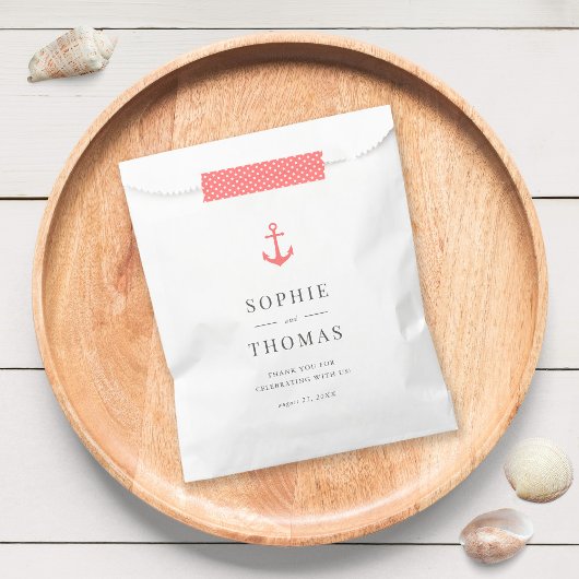 編集可能カラーモダンクラシックいかり結婚の フェイバーバッグ