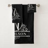 編集可能カラーモノグラムN バスタオルセット (インサイチュ)