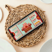 編集可能カラー回路チケットカップルのシャワー 招待状