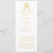 編集可能カラーAMモノグラムMAモノグラムプログラム プログラム (正面)