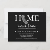 編集可能カラーCALIFORNIAの動きのお知らせ 招待状 (正面)