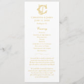 編集可能カラーCJモノグラムJCモノグラムプログラム プログラム (正面)