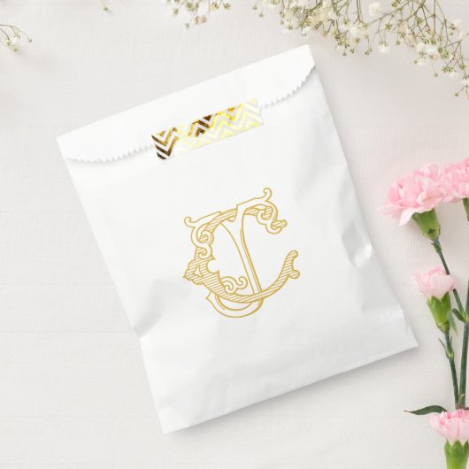 編集可能カラーCJモノグラムJCロゴ優先バッグ フェイバーバッグ (封をした状態)