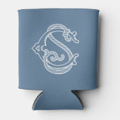 編集可能カラーCSモノグラムSCモノグラムコージー 缶クーラー (正面)