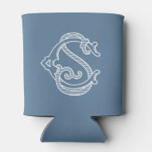 編集可能カラーCSモノグラムSCモノグラムコージー 缶クーラー (裏面)