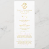 編集可能カラーCSモノグラムSCモノグラムプログラム プログラム (正面)