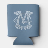 編集可能カラーGMモノグラムMGモノグラムコージー 缶クーラー (裏面)