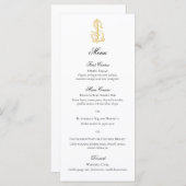 編集可能カラーLSモノグラムSLモノグラムメニュー (正面/裏面)