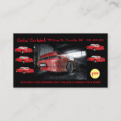 編集可能カーウォッシュロイヤリティカード ロイヤリティカード (正面)