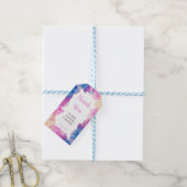 編集可能ガールズアートパーティーの好意ラベル ギフトタグ (より糸付き)