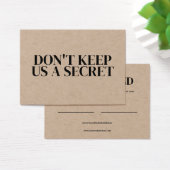 編集可能クラフト参照フレンドテンプレートカード (デスク)