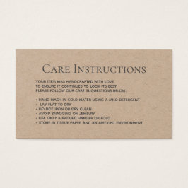 編集可能クラフト洗浄気に服包装