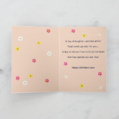 編集可能クリエイティブマウスグランドドーター誕生日 カード (内部)