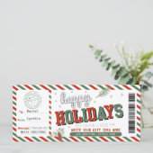 編集可能クリスマスクーポンテンプレート カード (スタンド正面)