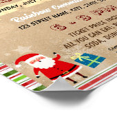 編集可能クリスマスホリデー資金調達者フライヤー ポスター (角)