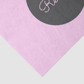 編集可能クールピンクレトロ – スクリモダンプトデザイン 薄葉紙 (詳細)