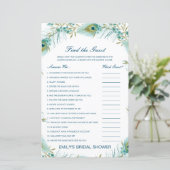 編集可能ゲストの検索ブライダルシャワーゲーム (スタンド正面)