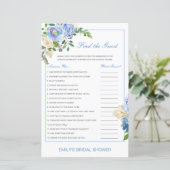 編集可能ゲストの検索ブライダルシャワーゲーム (スタンド正面)