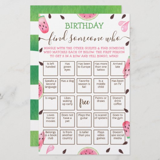 編集可能ゲームのビンゴゲームの相手を検索 (正面/裏面)