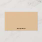 編集可能コーヒーショップロイヤリティリワードカード ロイヤリティカード (裏面)