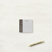 編集可能ゴシック照明中世ライニング ポストイット (デスク上)