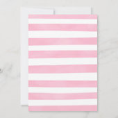 編集可能ゴールデンフェアリー誕生日 招待状 (裏面)