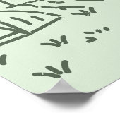 編集可能サマーおもしろいキャンプ、ユースサマーキャンプ ポスター (角)