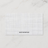 編集可能ジムロイヤリティリワードカード ロイヤリティカード (裏面)