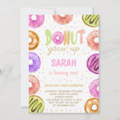 編集可能スイートトリートパーティー招待状 招待状 (正面)