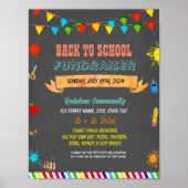 編集可能スクールオープンハウスフライヤー ポスター (正面)