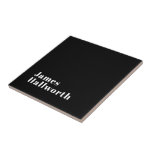 編集可能スタイリッシュレトロモダン名(または他の文字) タイル<br><div class="desc">名前モダンまたはその他のデザインを使用してカスタマイズ可能な文字。</div>