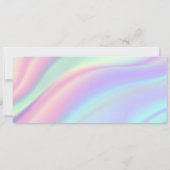 編集可能スパ伝票チケットギフト証明書 招待状 (裏面)