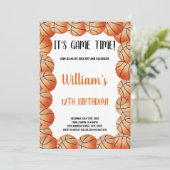 編集可能スポーツパーティーカー子供へド 招待状 (スタンド正面)