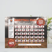 編集可能ソフトボールカレンダー資金調達者フライヤーUSA 招待状 (スタンド正面)