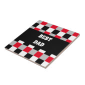 編集可能チェッカーボードパターン タイル (側面)