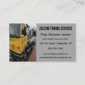 編集可能トウトラック 名刺 (正面)