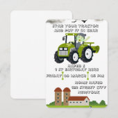 編集可能トラクターを起動する1st誕生日アニメーション (正面/裏面)