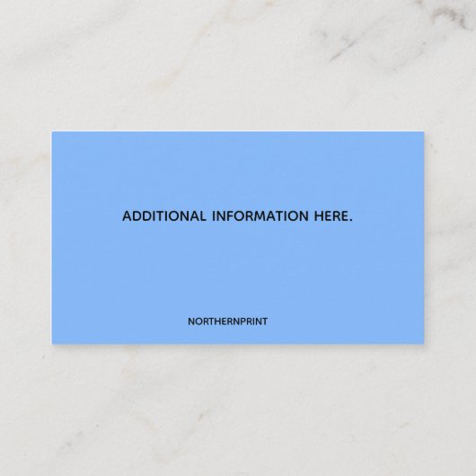 編集可能トラック運転学校インストラクター試験官 名刺 (裏面)