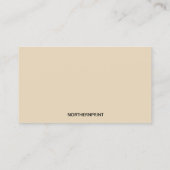 編集可能ドッグトリマーロイヤリティリワードカード ロイヤリティカード (裏面)