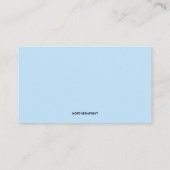 編集可能ドッグトレーナー名刺 名刺 (裏面)