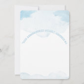 編集可能ノアの箱三番目の誕生日招待状BIBLE 招待状 (裏面)