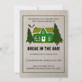 編集可能ハウスウォーミング招待状 招待状 (正面)