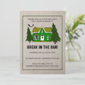 編集可能ハウスウォーミング招待状 招待状 (スタンド正面)