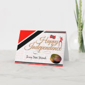 編集可能ハッピーインディペンデンスmy Trini friend カード (正面)