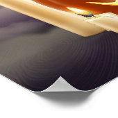 編集可能ハロウィン幽霊のよく出るハウスパーティー、ハロウィーン ポスター (角)