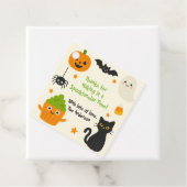 編集可能ハロウィーン – Little Monster Bash - フェイバータグ (インサイチュ)