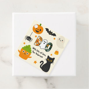 編集可能ハロウィーン – Little Monster Bash - フェイバータグ