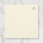 編集可能ハロウィーン – Little Monster Bash - フェイバータグ (裏面)